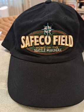 1999 Vintage Safeco Field Night Seattle Mariners Strapback Cap Dad Hat Unisex